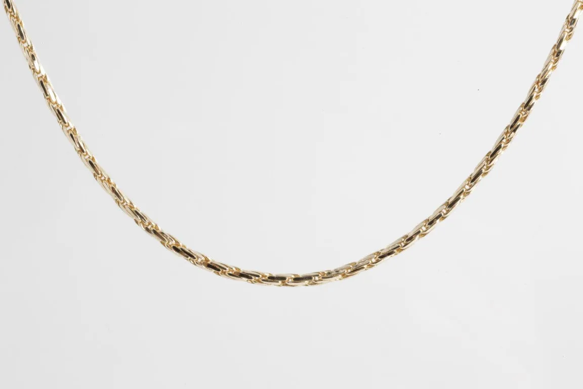 21.5’’ 14k Yellow Gold Fashion Chain (17.90g.)