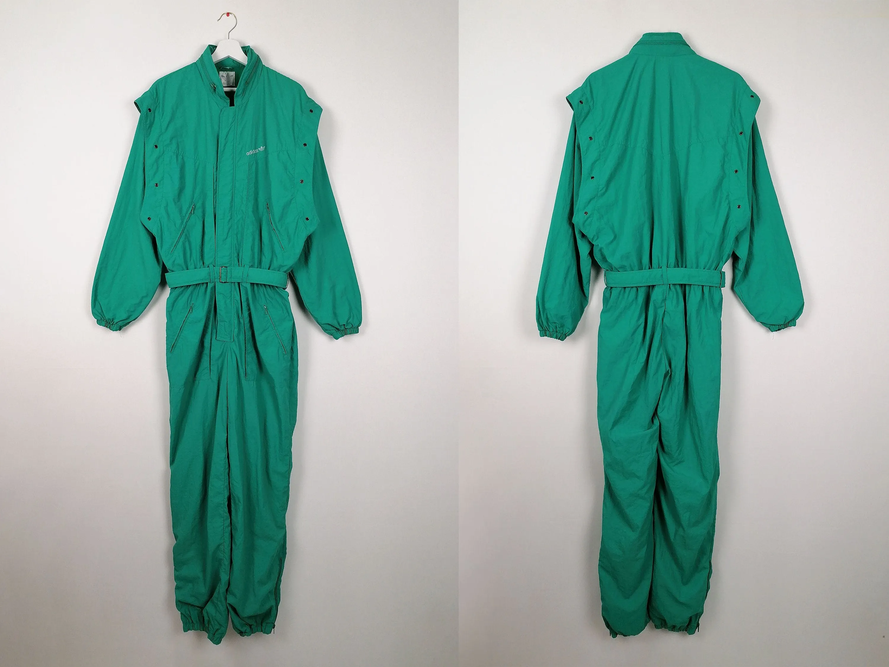 80's 90's ADIDAS ORIGINALS Unisex Jumpsuit - size L / US 40 / D 50