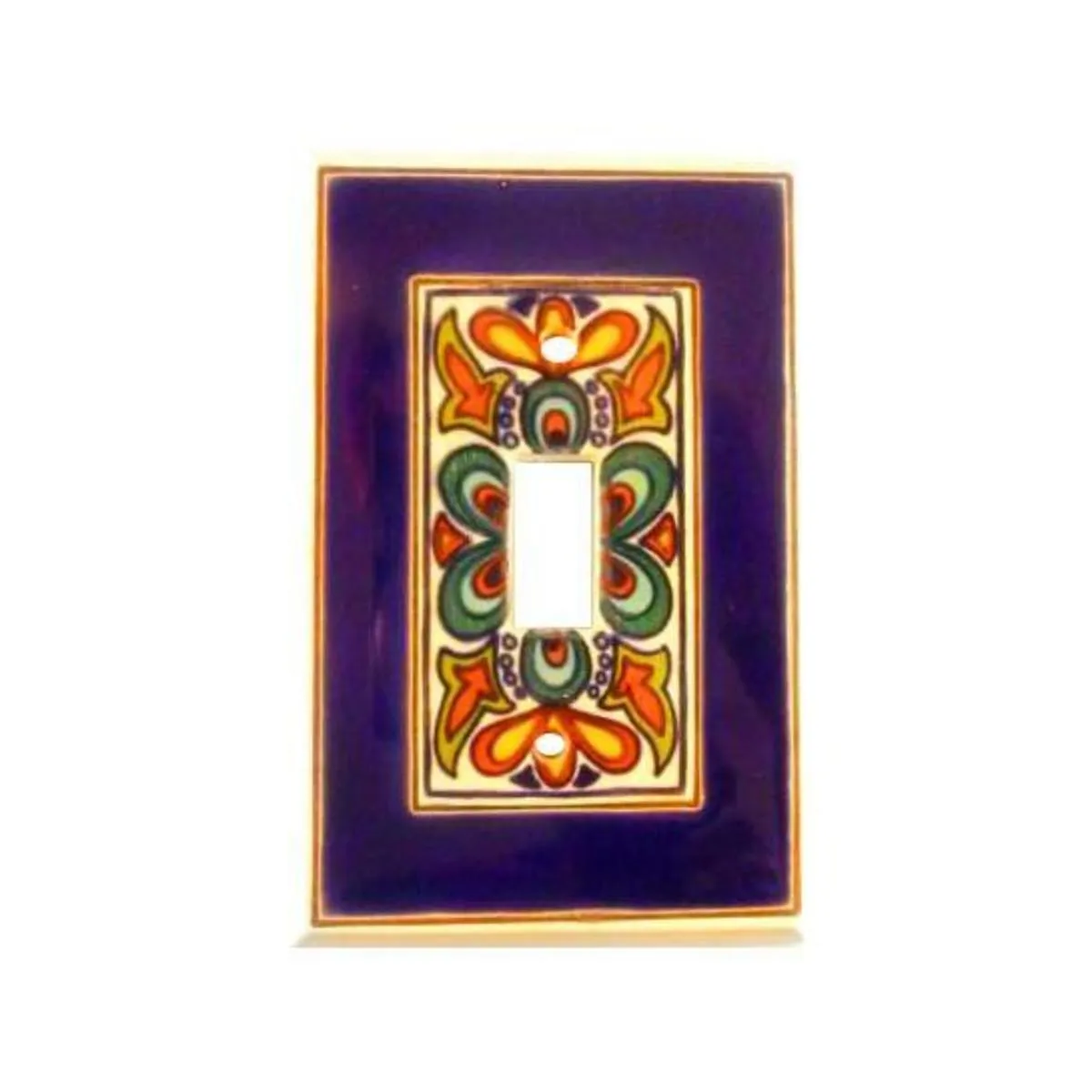 All Fired Up - Single Switchplate - Mediterranean #VT099