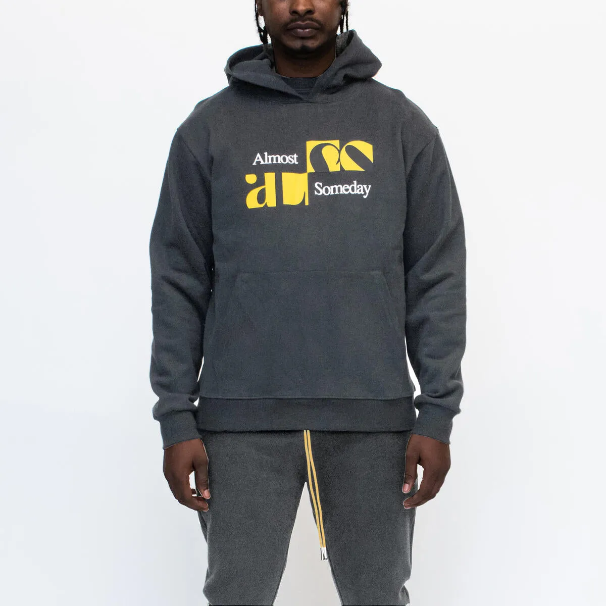 ALMOST SOMEDAY HARMONY HOODIE'CHARCOAL'