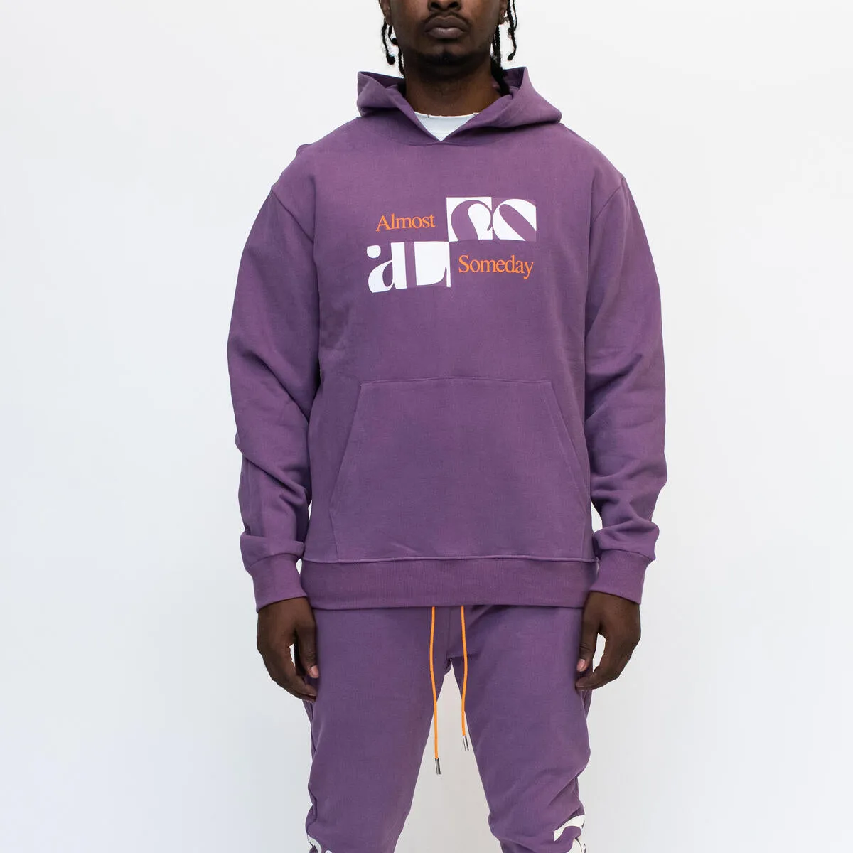 ALMOST SOMEDAY HARMONY HOODIE'PURPLE'