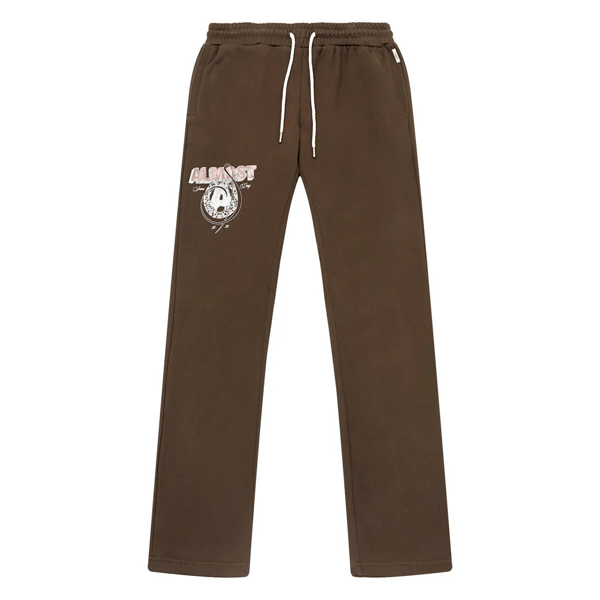 ALMOST SOMEDAY WREATH STACKED JOGGER C9-50 -BROWN