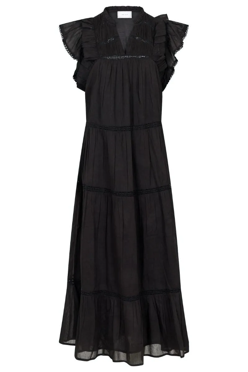 Ankita S Voile Dress 162046 | Black | Kjole fra Neo Noir