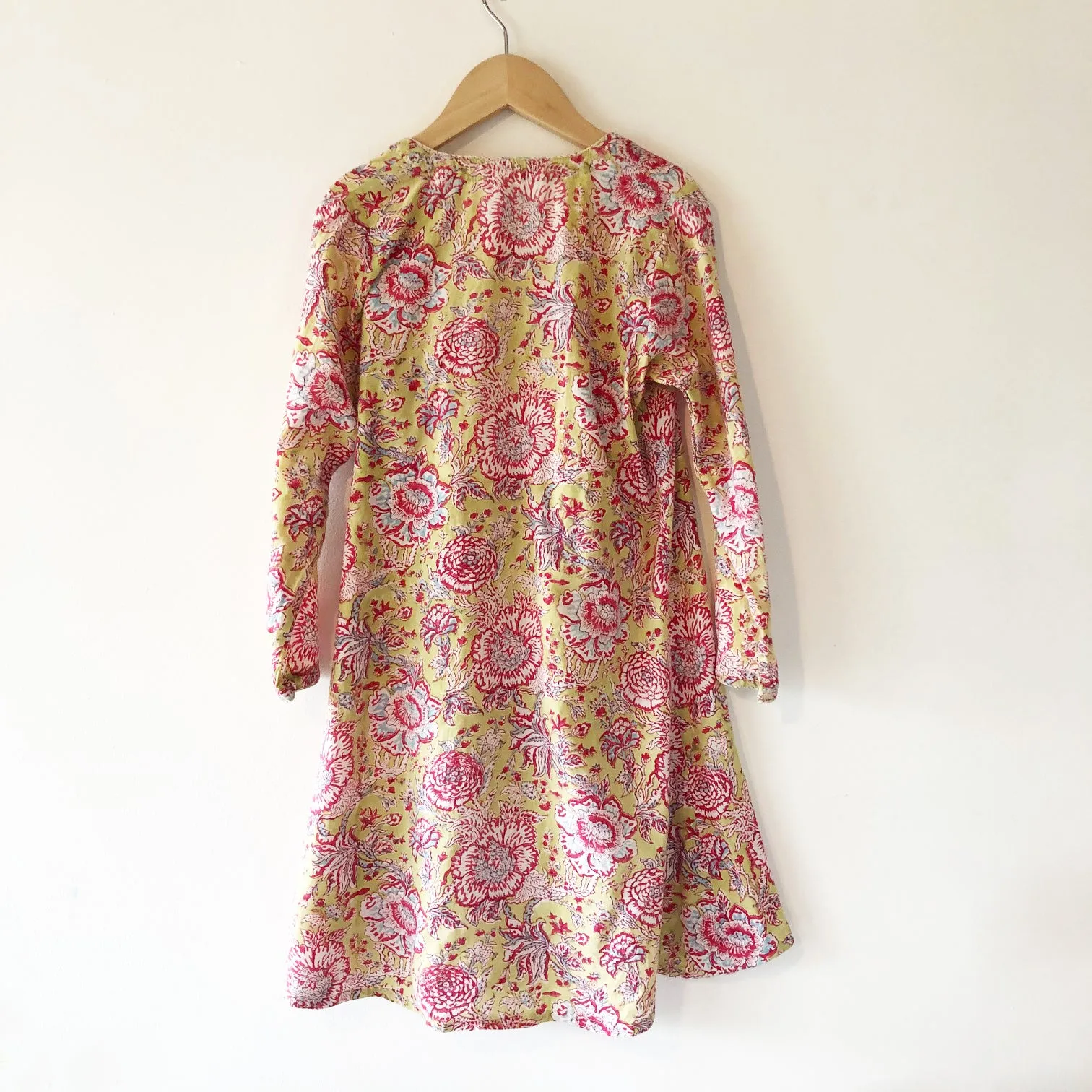 Anokhi Vintage Wrap Dress Size 4-5