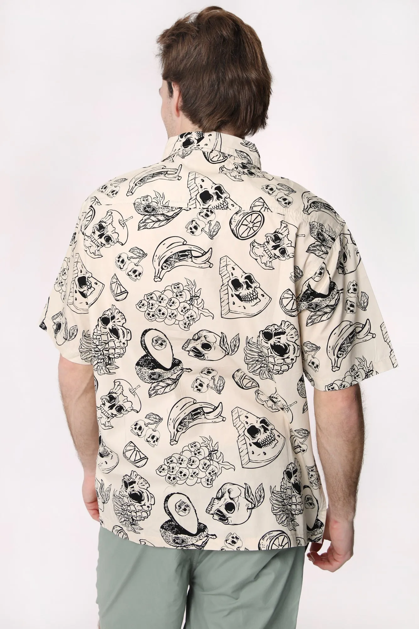 Arsenic Mens Printed Button-Up