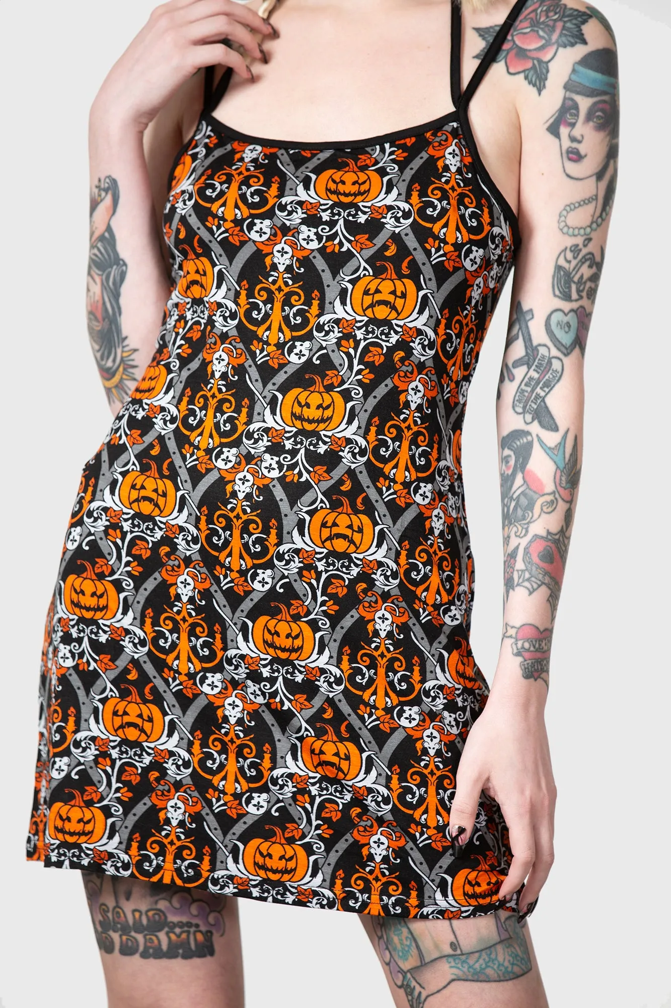 Autumn Slumber Slip Dress