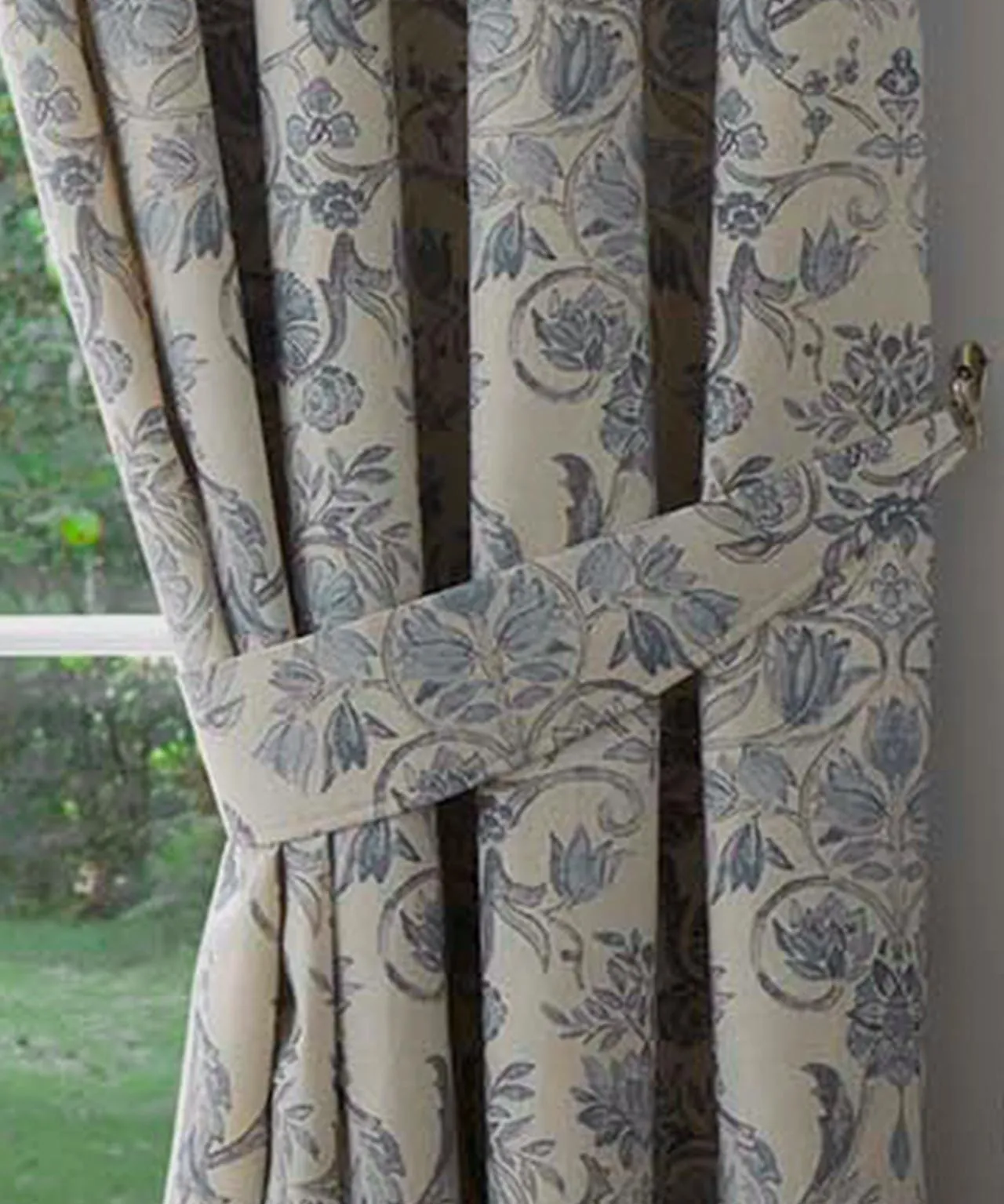 Averie Cotton Fully Lined Curtains