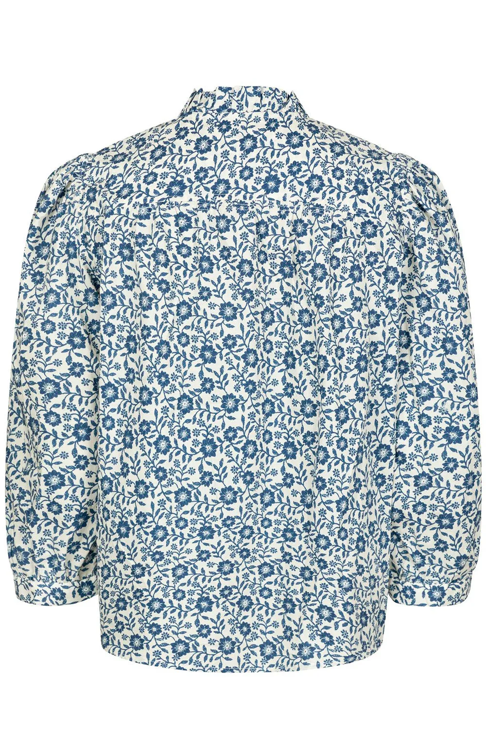 Balza Floral Blouse | Blue | Bluse fra Neo Noir