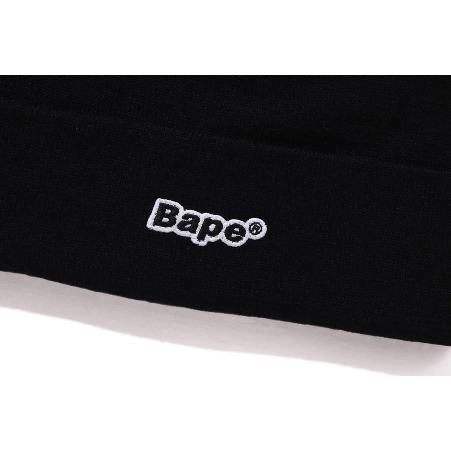 BAPE PATCH KNIT CAP MENS