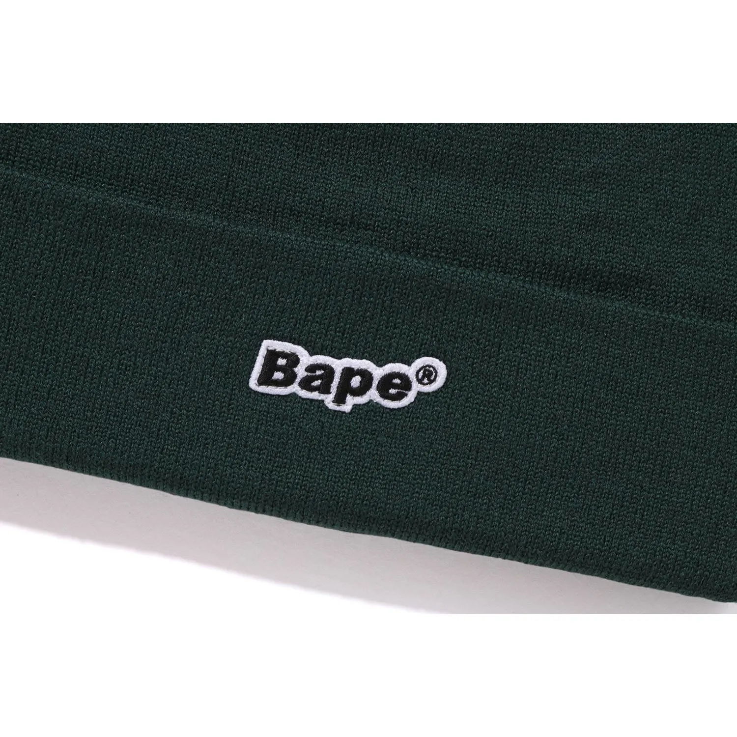 BAPE PATCH KNIT CAP MENS