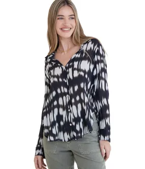 bella dahl Flowy Button-Down Shirt Women's