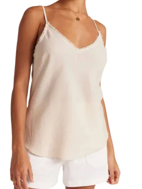 Bella Dahl Frayed Cami in Cliffside