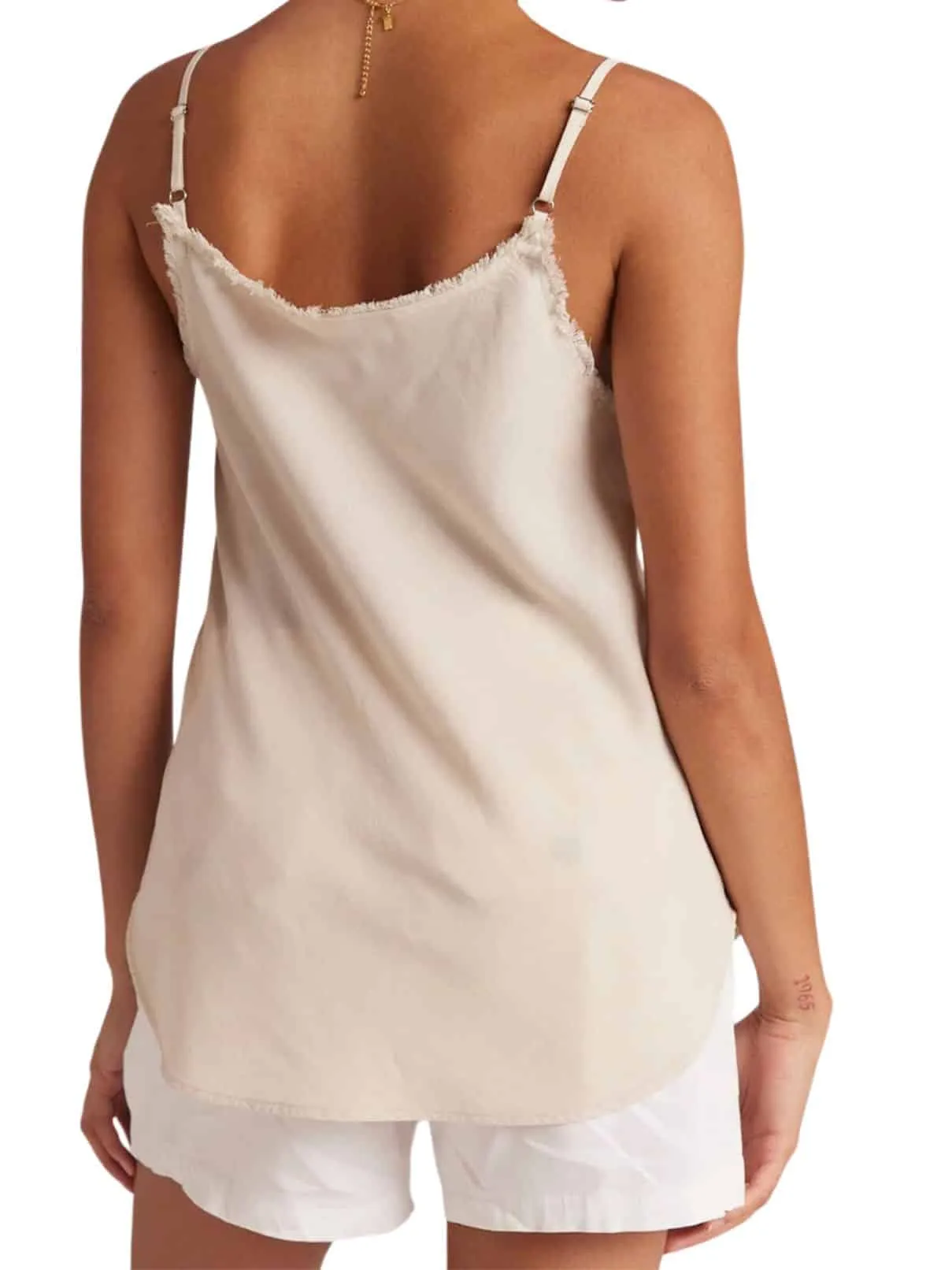 Bella Dahl Frayed Cami in Cliffside