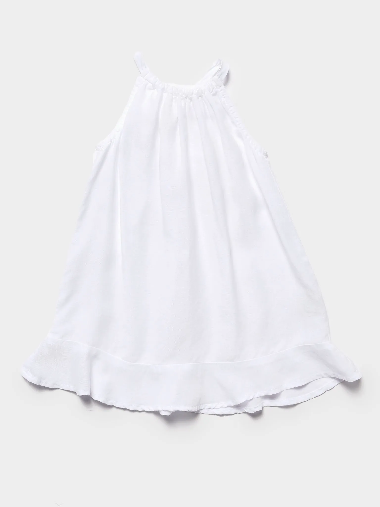     BELLA DAHL  Girls' Bow Back Ruffle Sundress    