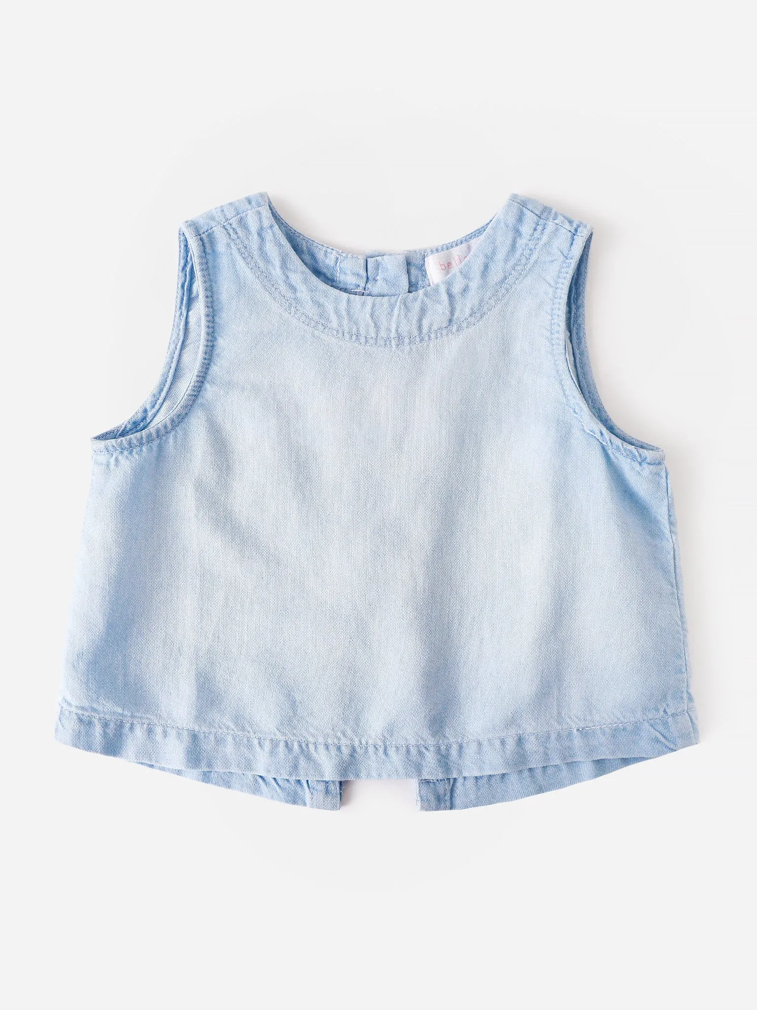     BELLA DAHL  Girls' Fray Hem Top    