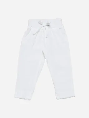     BELLA DAHL  Girls' Frayed Hem Pant    