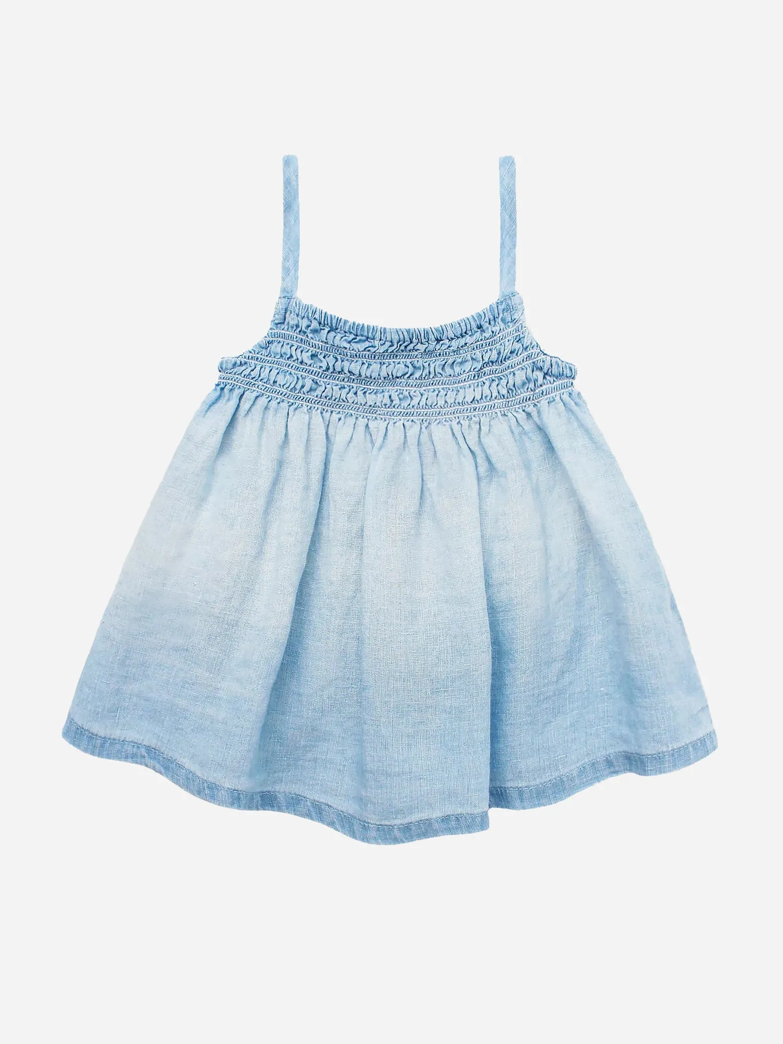     BELLA DAHL  Girls' Smocked Cami Tank    