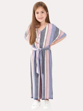     BELLA DAHL  Girls' Tie Front Jumper    