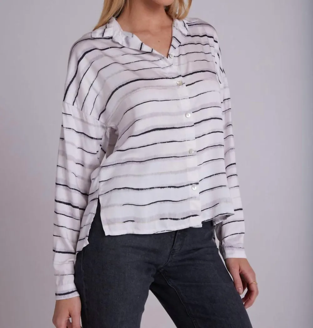 Bella Dahl - Long Sleeve High Low Hem Shirt