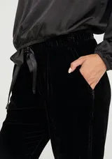 Bella Dahl - Pleat Front Jogger- Black