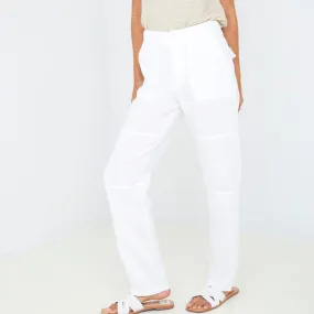 Bella Dahl Rolled Cuff Patch Pant