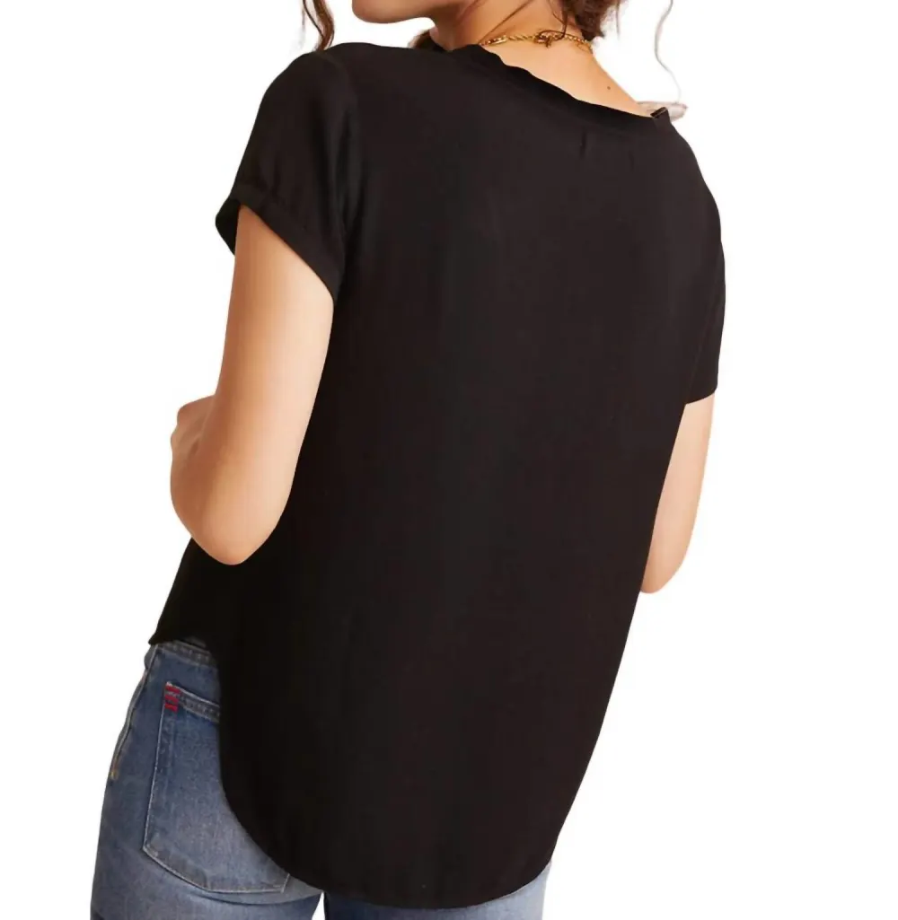 Bella Dahl - Short Sleeve V-Neck T-Shirt