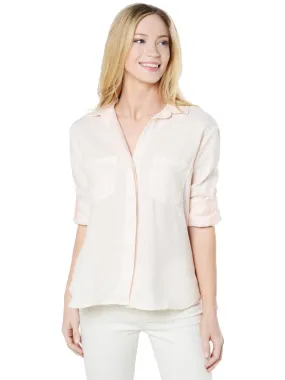     BELLA DAHL  Split Back Button Down    