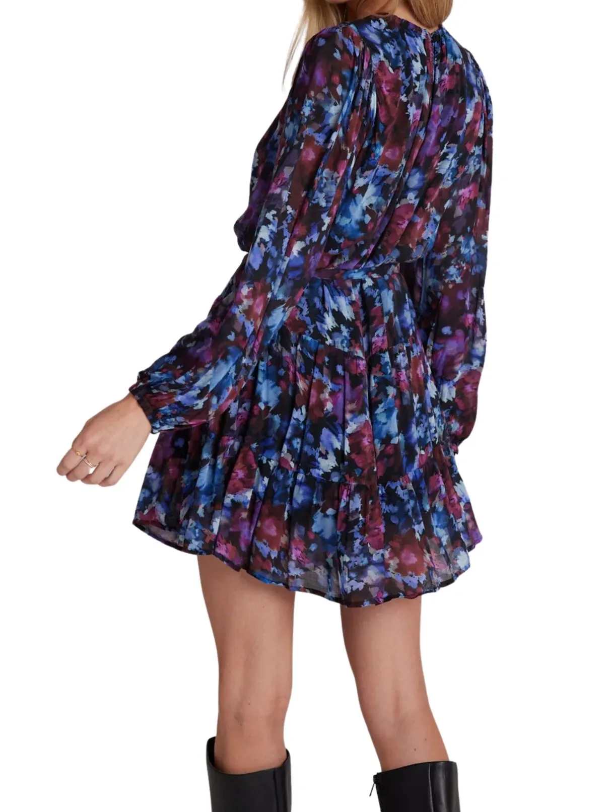 Bella Dahl Tiered Mini in Midnight Bloom Print