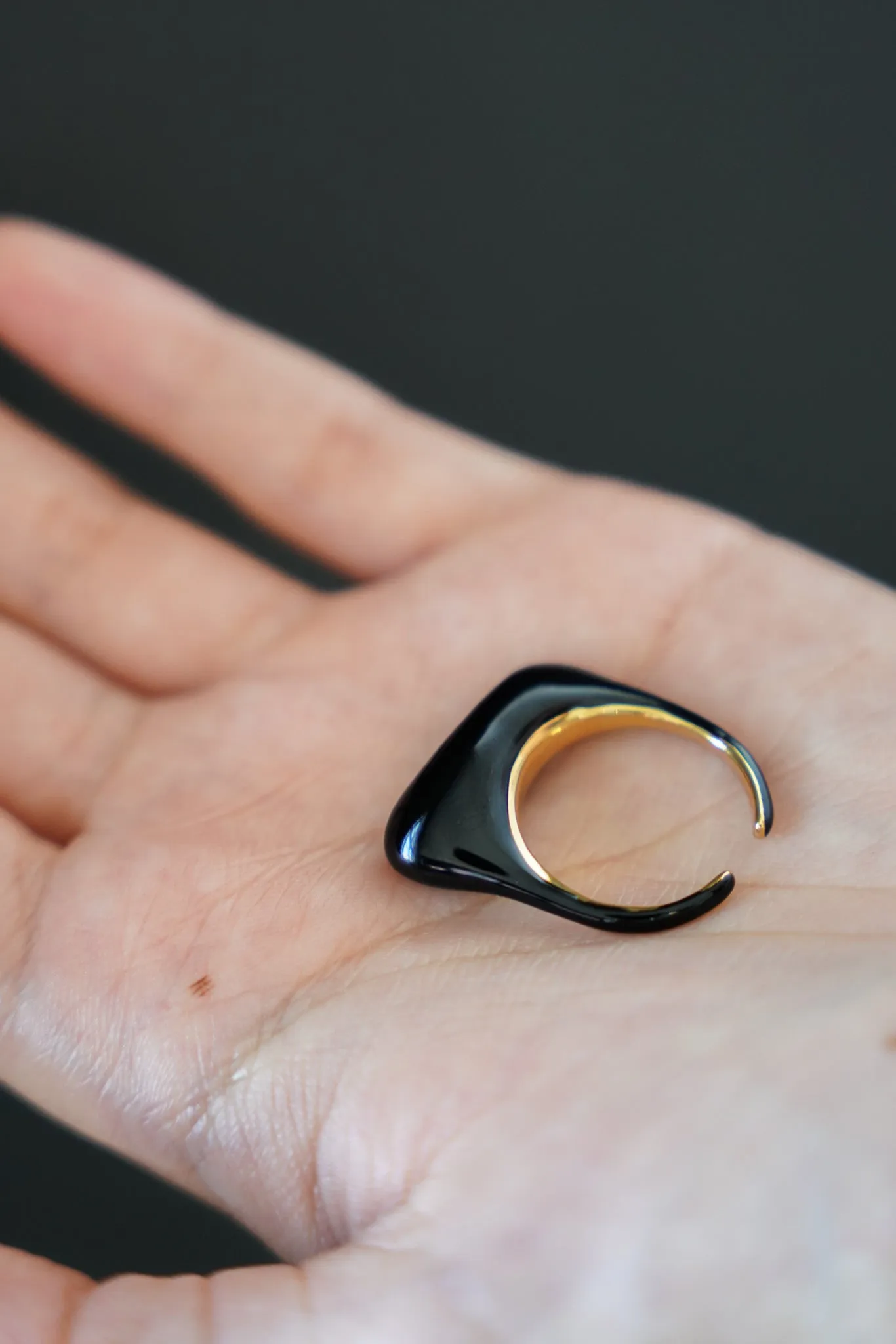 Black Fashion Ring