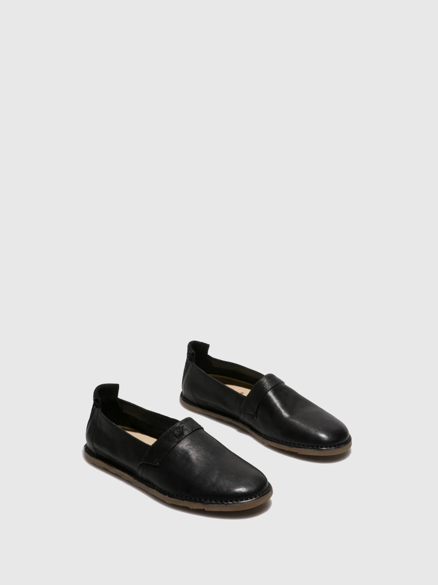 Black Slip-on Shoes