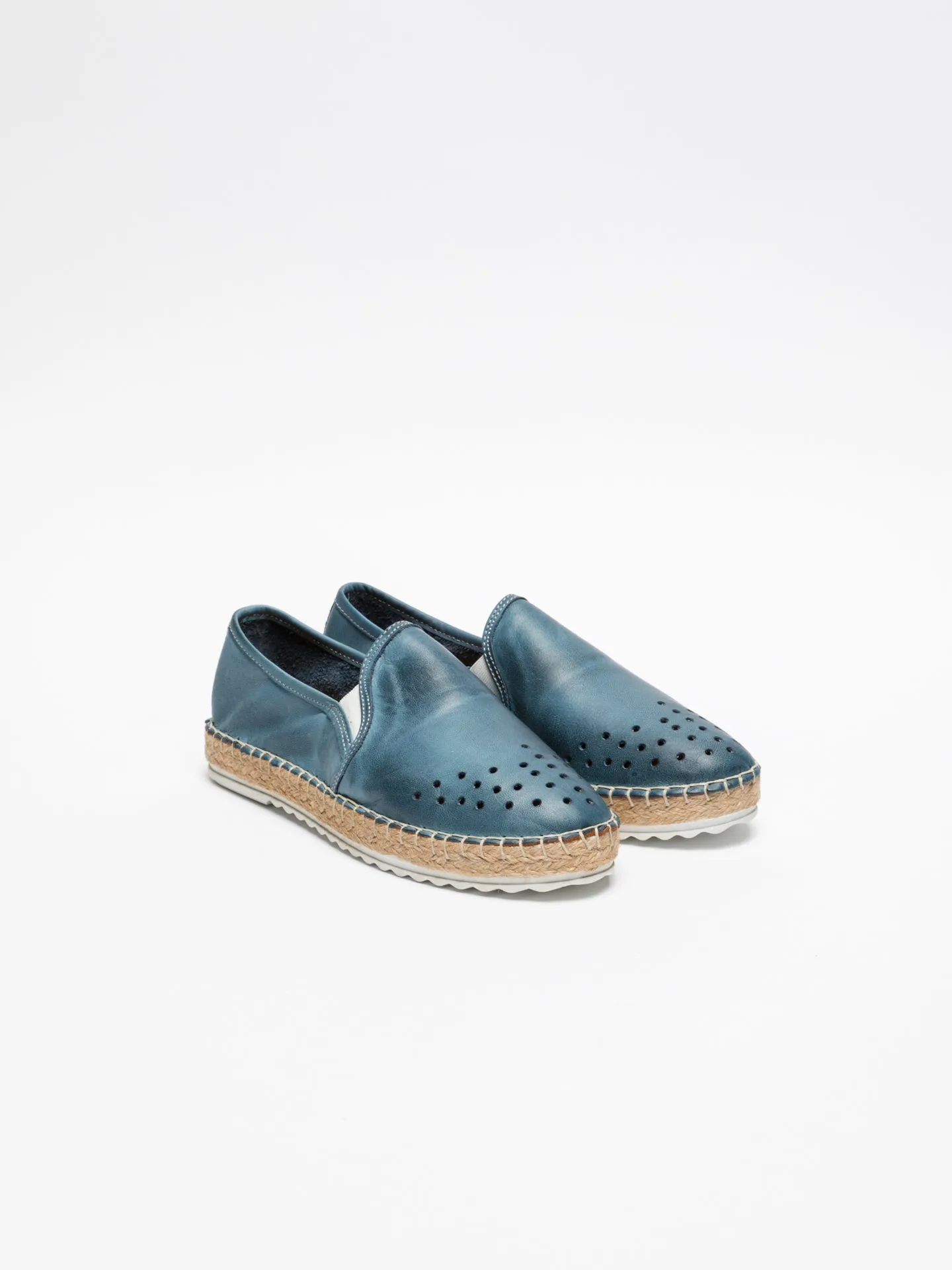 Blue Slip-on Espadrilles