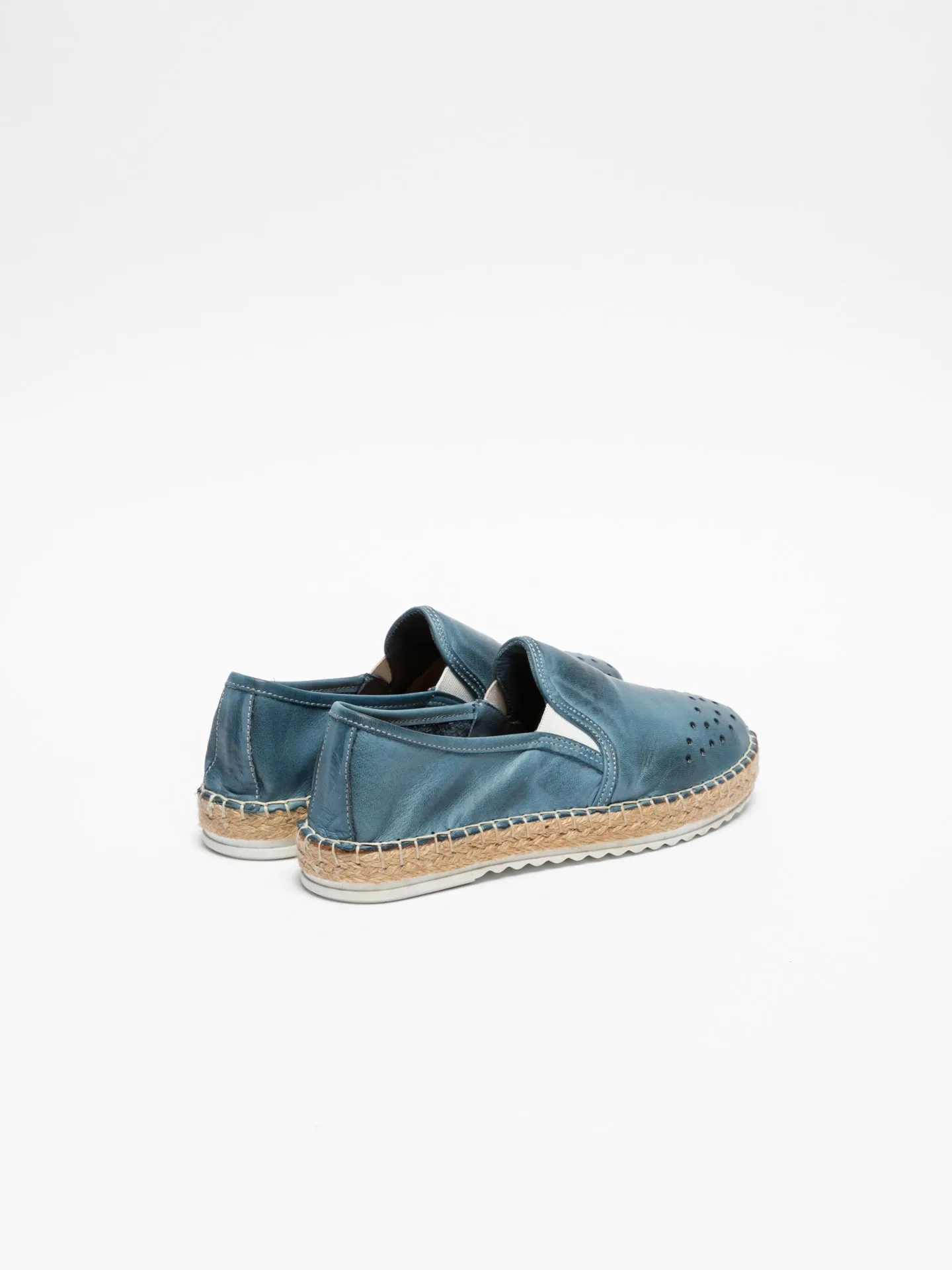 Blue Slip-on Espadrilles