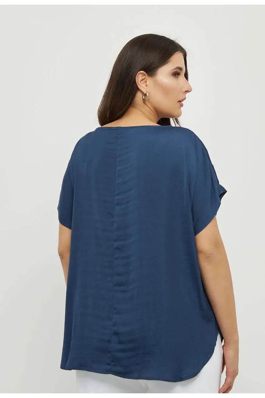 Blusa classica a scatoletta MAT FASHION  taglie comode