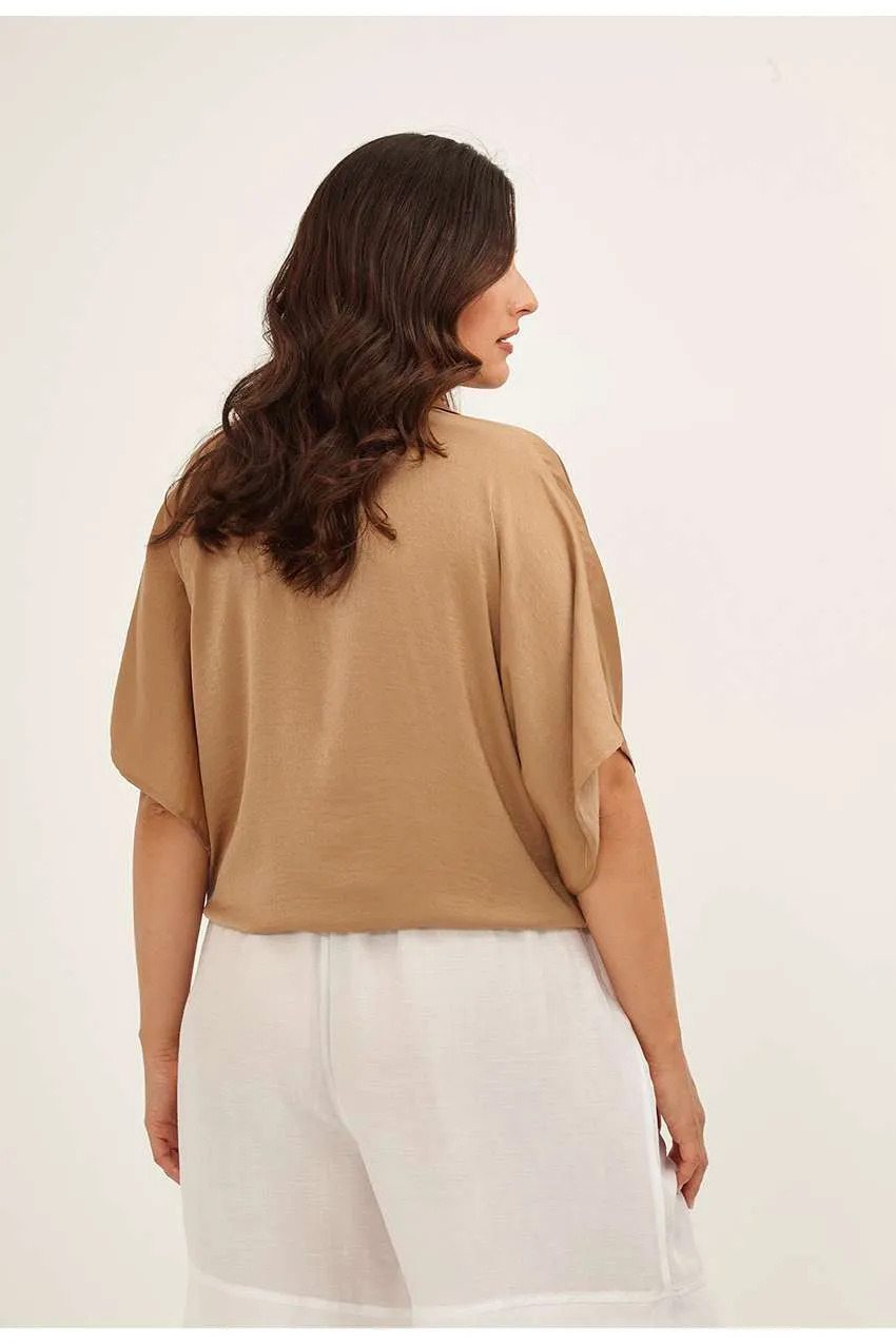 Blusa con nodo MAT FASHION  taglie comode