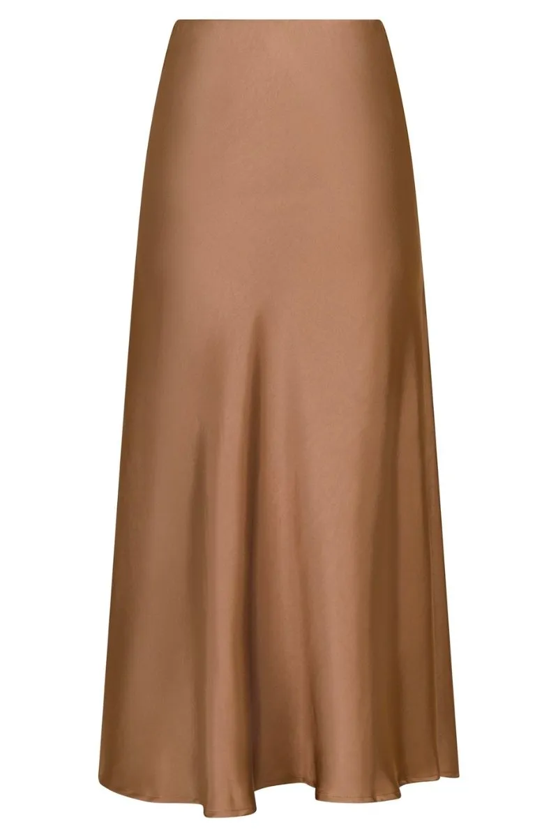 Bovary Skirt | Dark Taupe | Nederdel fra Neo Noir