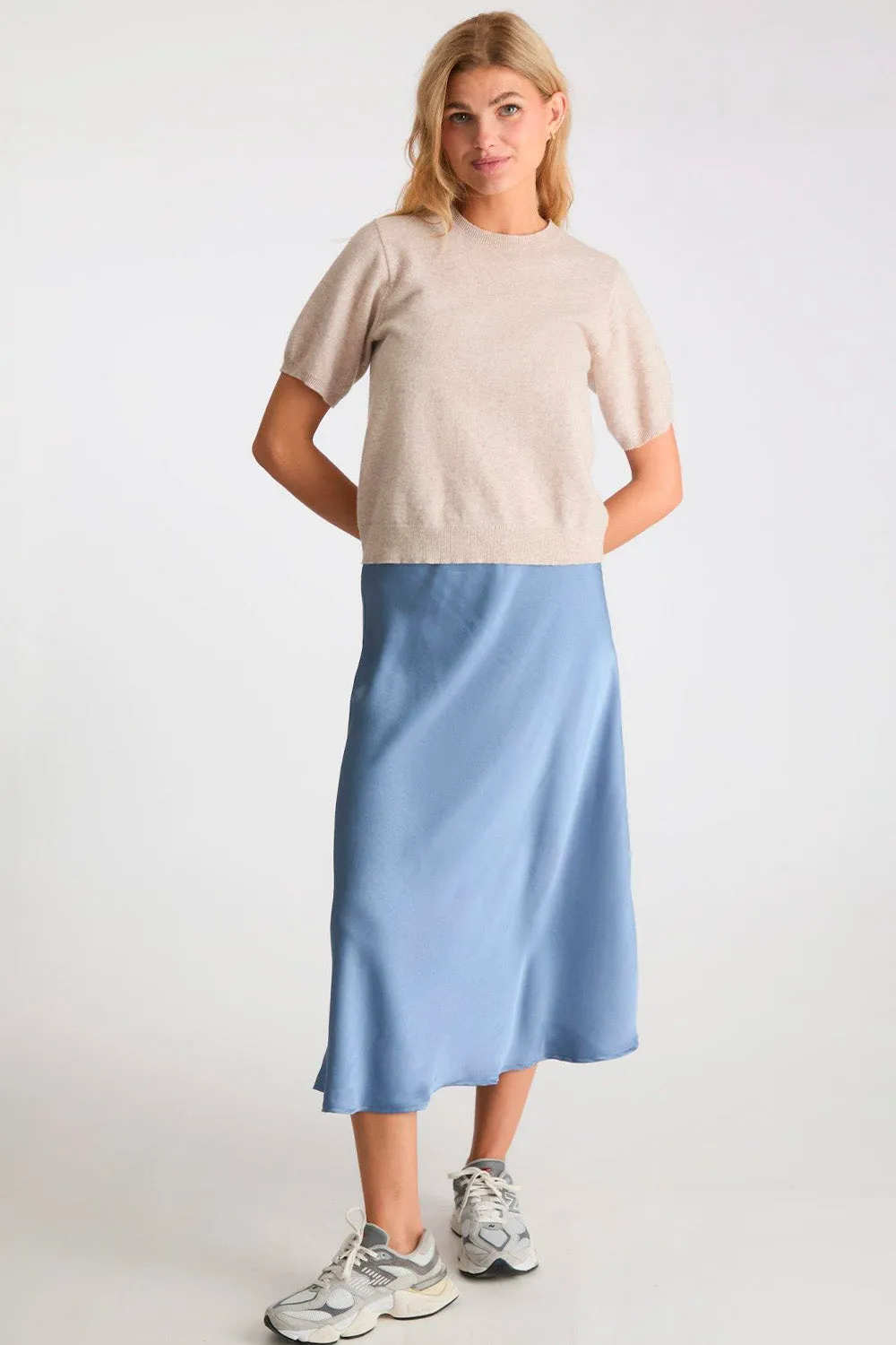 Bovary Skirt | Smoke Blue | Nederdel fra Neo Noir