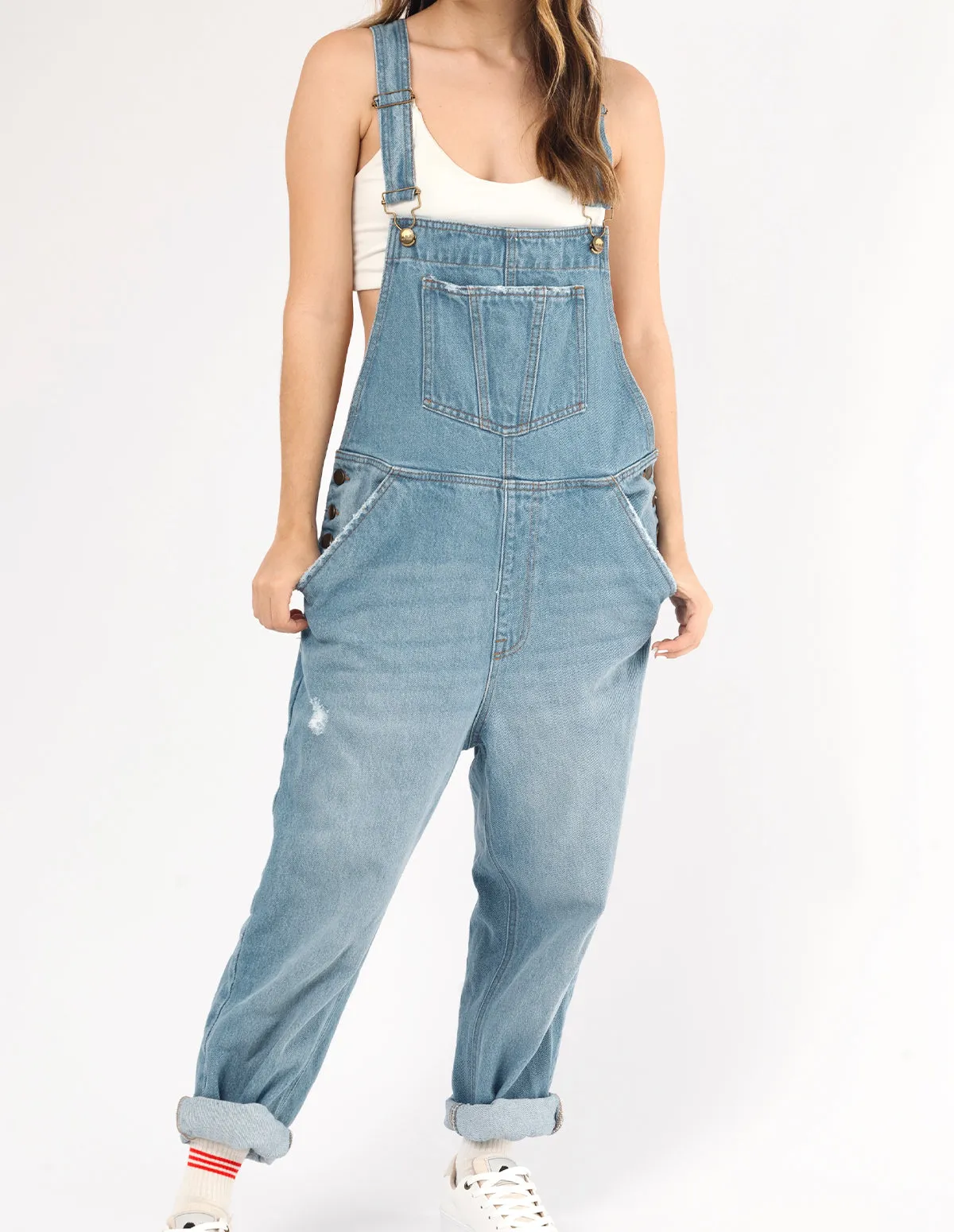 Boyfriend Denim Overall