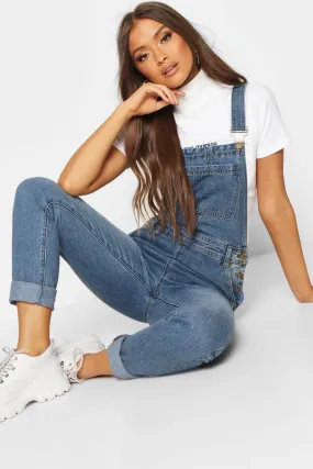 Boyfriend Denim Overalls