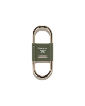 Carabiner Keyring Khaki