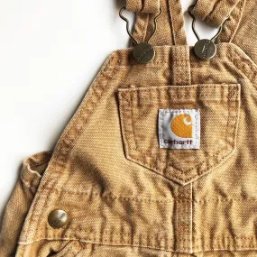 Carhartt Preloved Overalls size 18 months