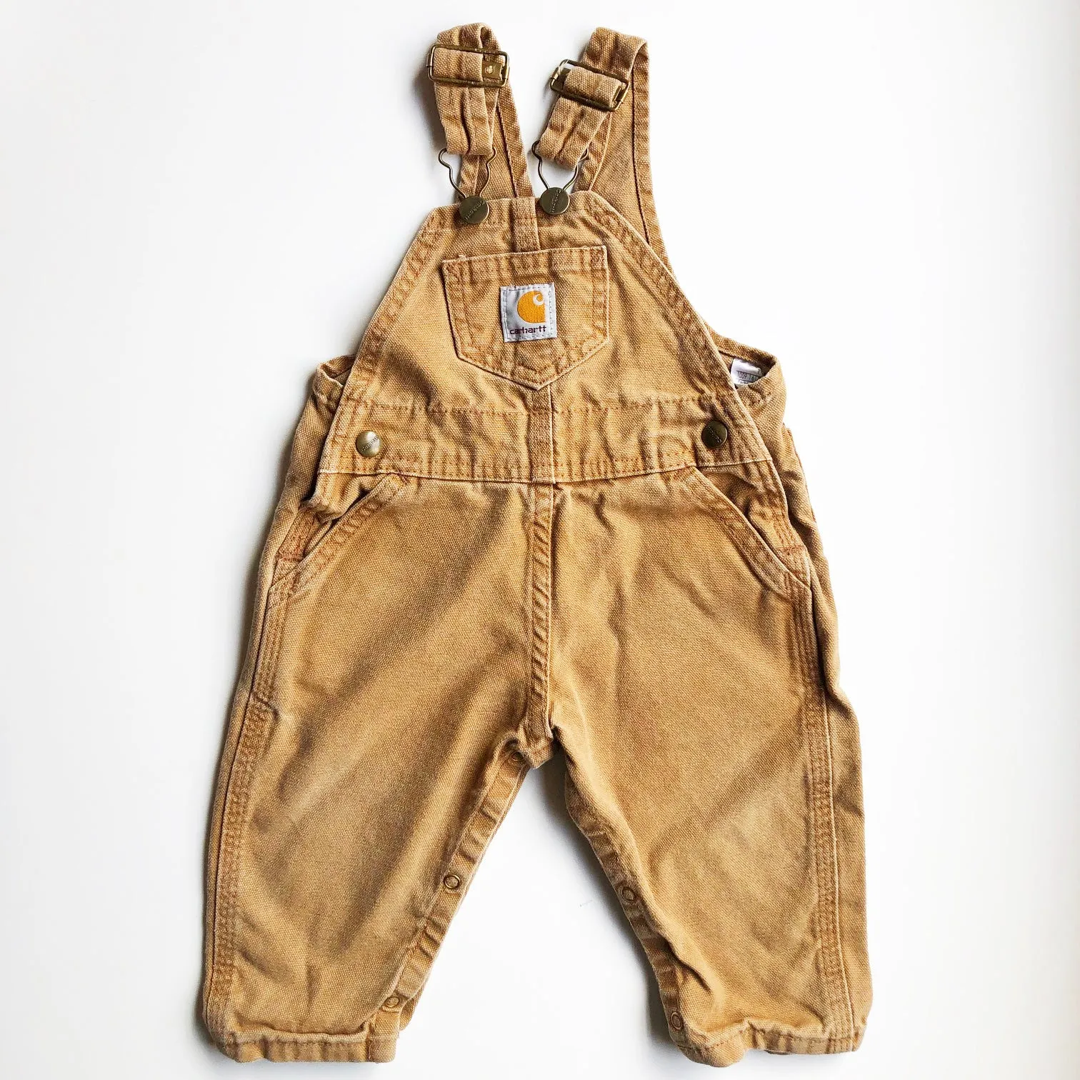 Carhartt Preloved Overalls size 18 months