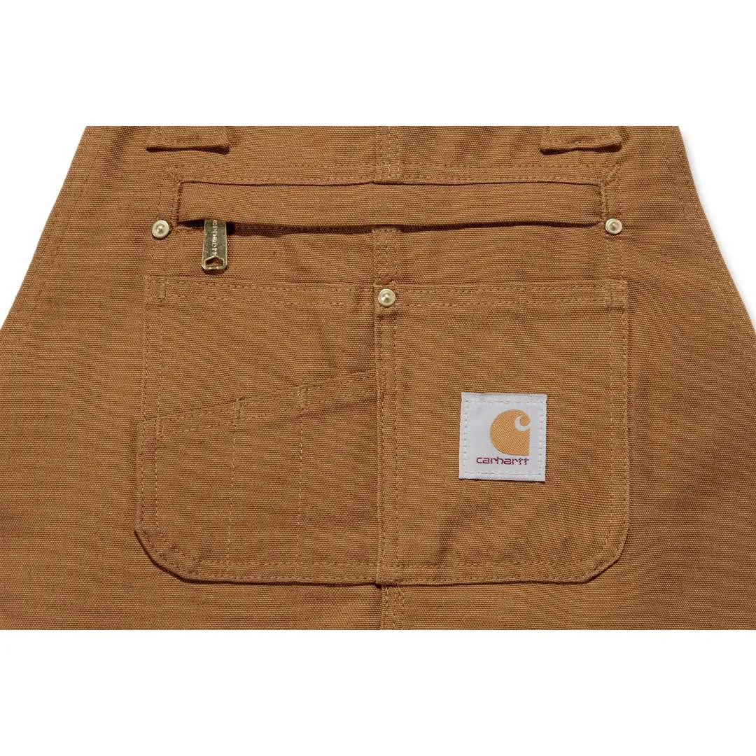 Carhartt R01 Duck Bib Overalls Carhartt Brown