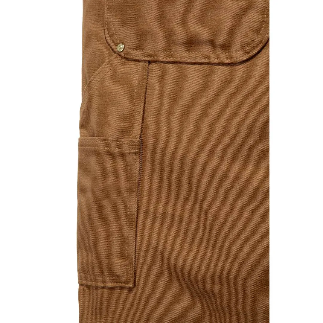 Carhartt R01 Duck Bib Overalls Carhartt Brown