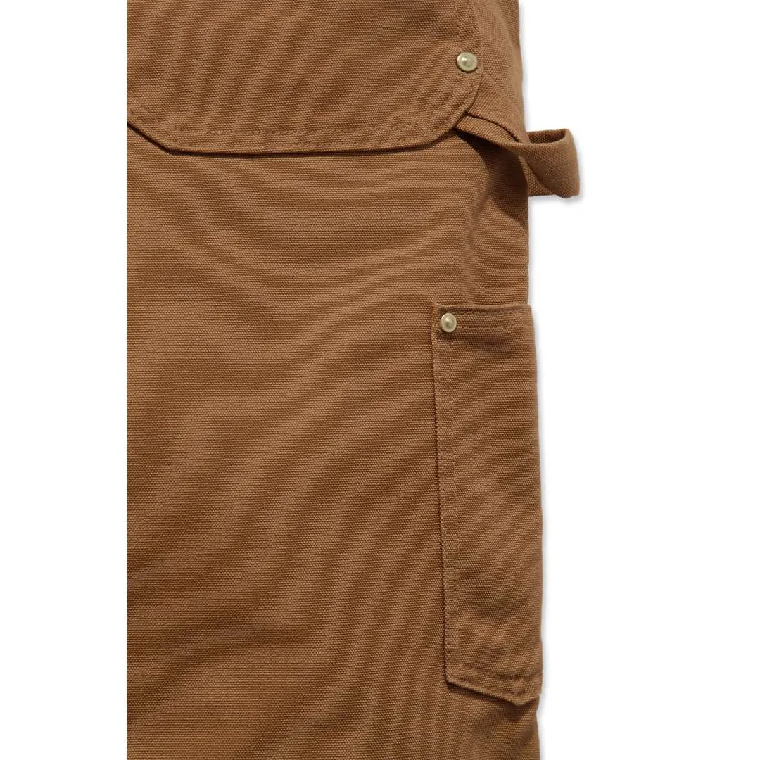 Carhartt R01 Duck Bib Overalls Carhartt Brown