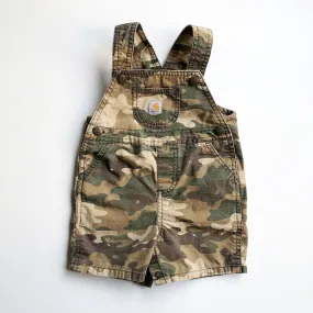 Carhartt Vintage Camouflage Short Overalls size 9 months