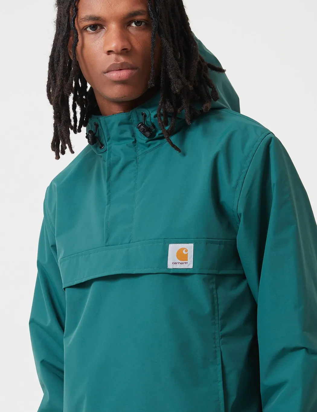 Carhartt-WIP Nimbus Half-Zip Jacket (Fleece Lined) - Dark Fir Green