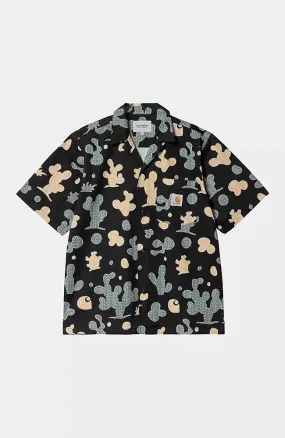 Carhartt WIP Opus S/S Shirt Opus Allover Print, Black (In Store Pickup Only)