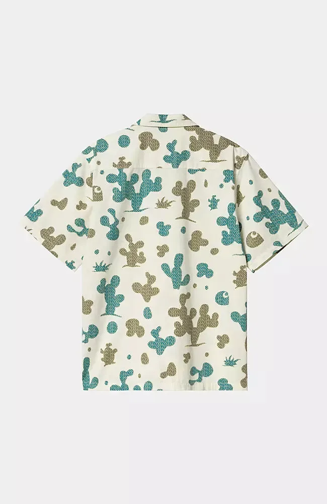 Carhartt WIP Opus S/S Shirt Opus Allover Print, Wax (In Store Pickup Only)