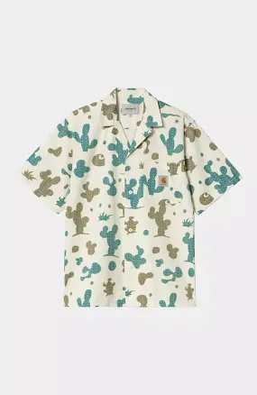 Carhartt WIP Opus S/S Shirt Opus Allover Print, Wax (In Store Pickup Only)