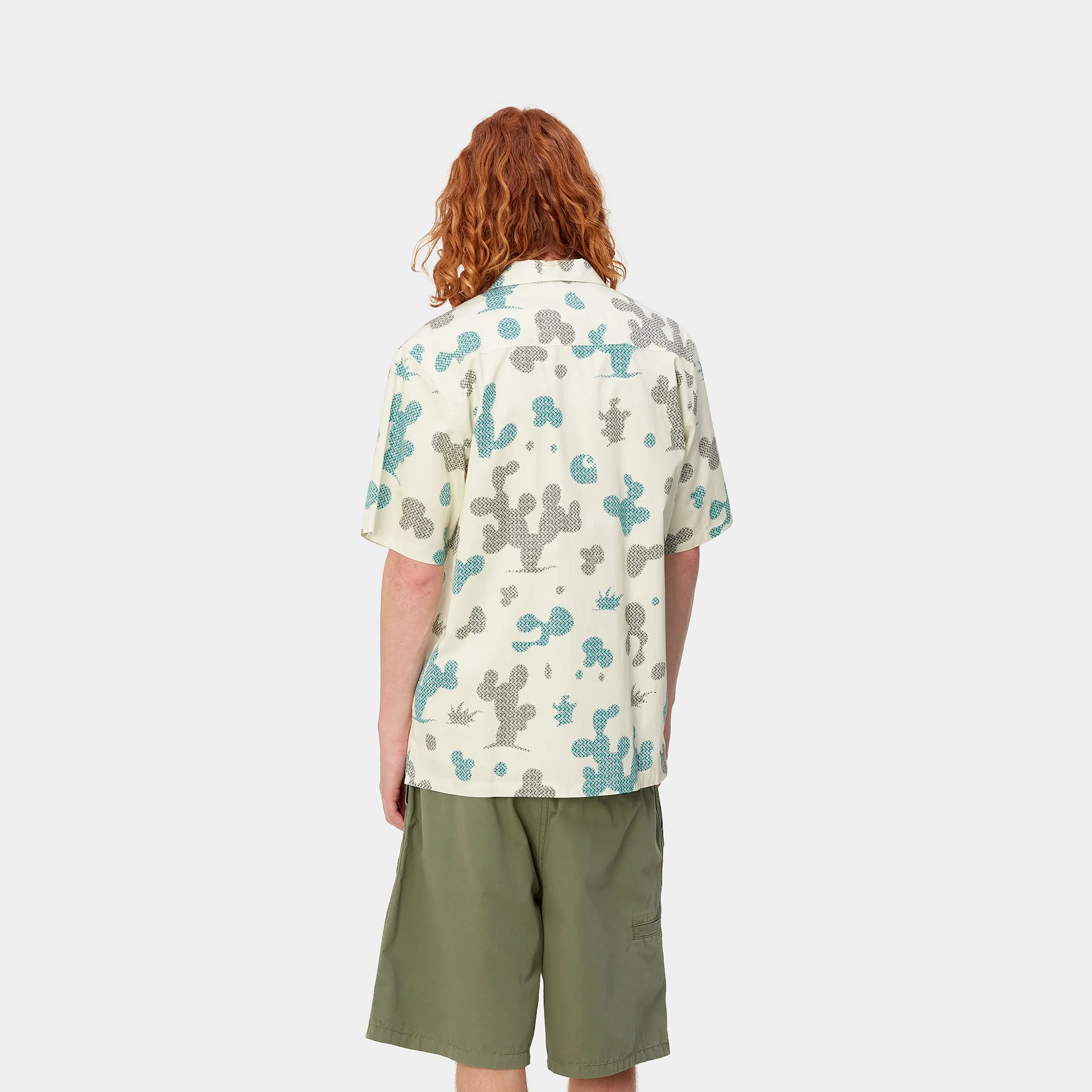 Carhartt WIP Opus S/S Shirt Opus Allover Print, Wax (In Store Pickup Only)